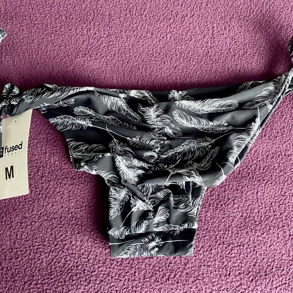 Fused Hawaii Aloha adjustable string bikini bottom “Find Your Wings” - Picture 3 of 7
